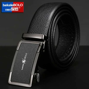 EkShop | bekeleBOLO Brand Genuine Leather Automatic Buckle Men's Belt